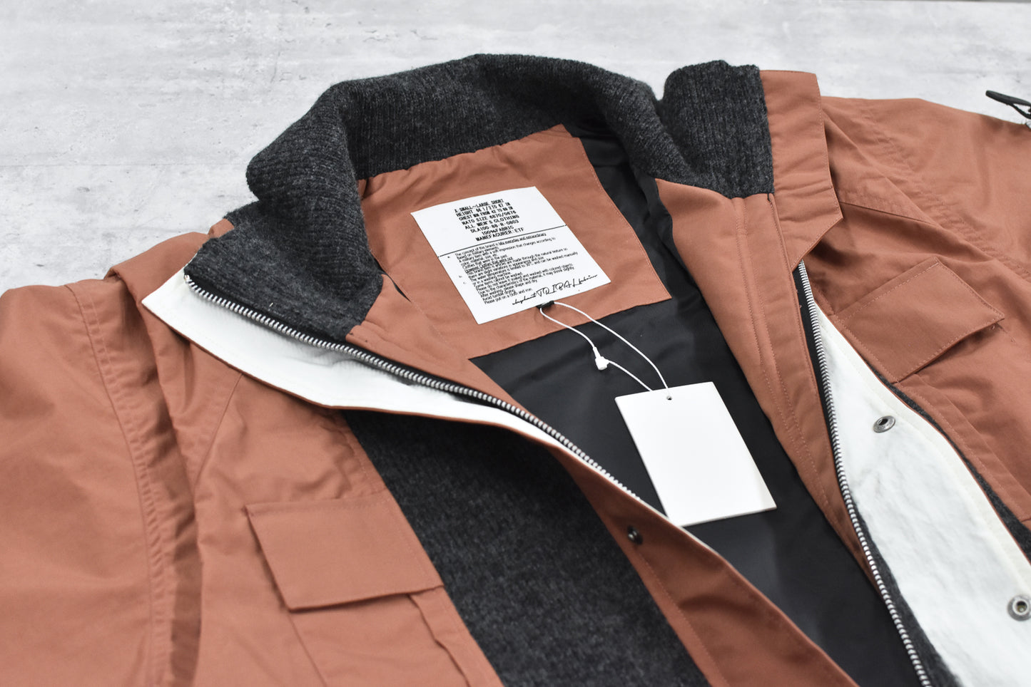 elephant TRIBAL fabrics / Hybrid Mountain JKT - MARSH ROSE