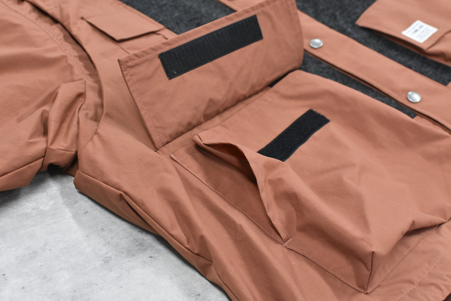 elephant TRIBAL fabrics / Hybrid Mountain JKT - MARSH ROSE
