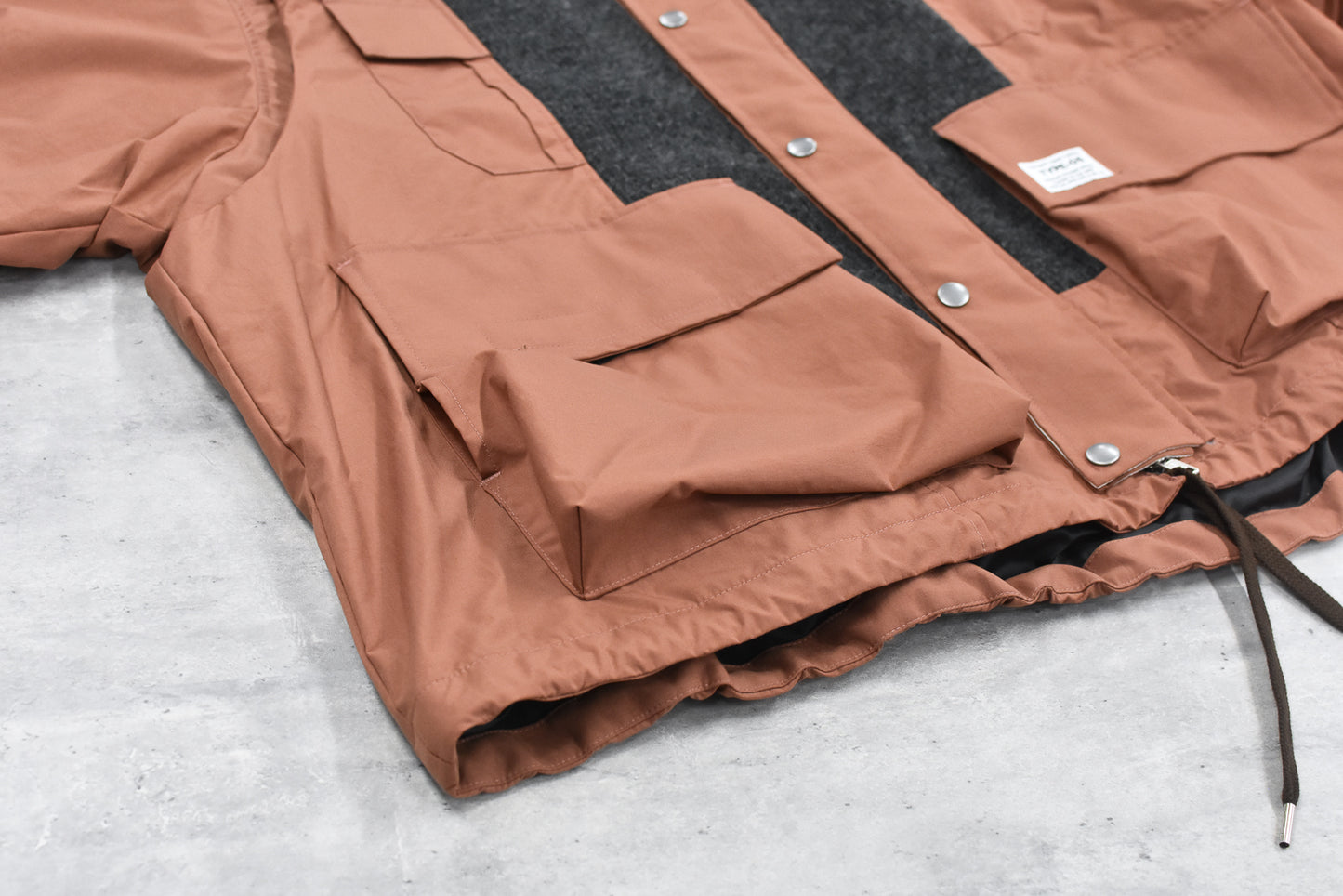 elephant TRIBAL fabrics / Hybrid Mountain JKT - MARSH ROSE