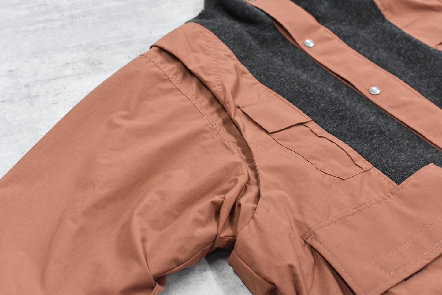 elephant TRIBAL fabrics / Hybrid Mountain JKT - MARSH ROSE