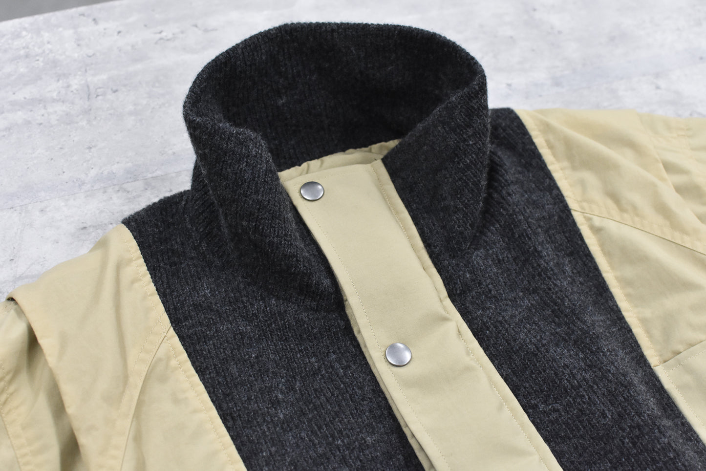 elephant TRIBAL fabrics / Hybrid Mountain JKT - BEIGE