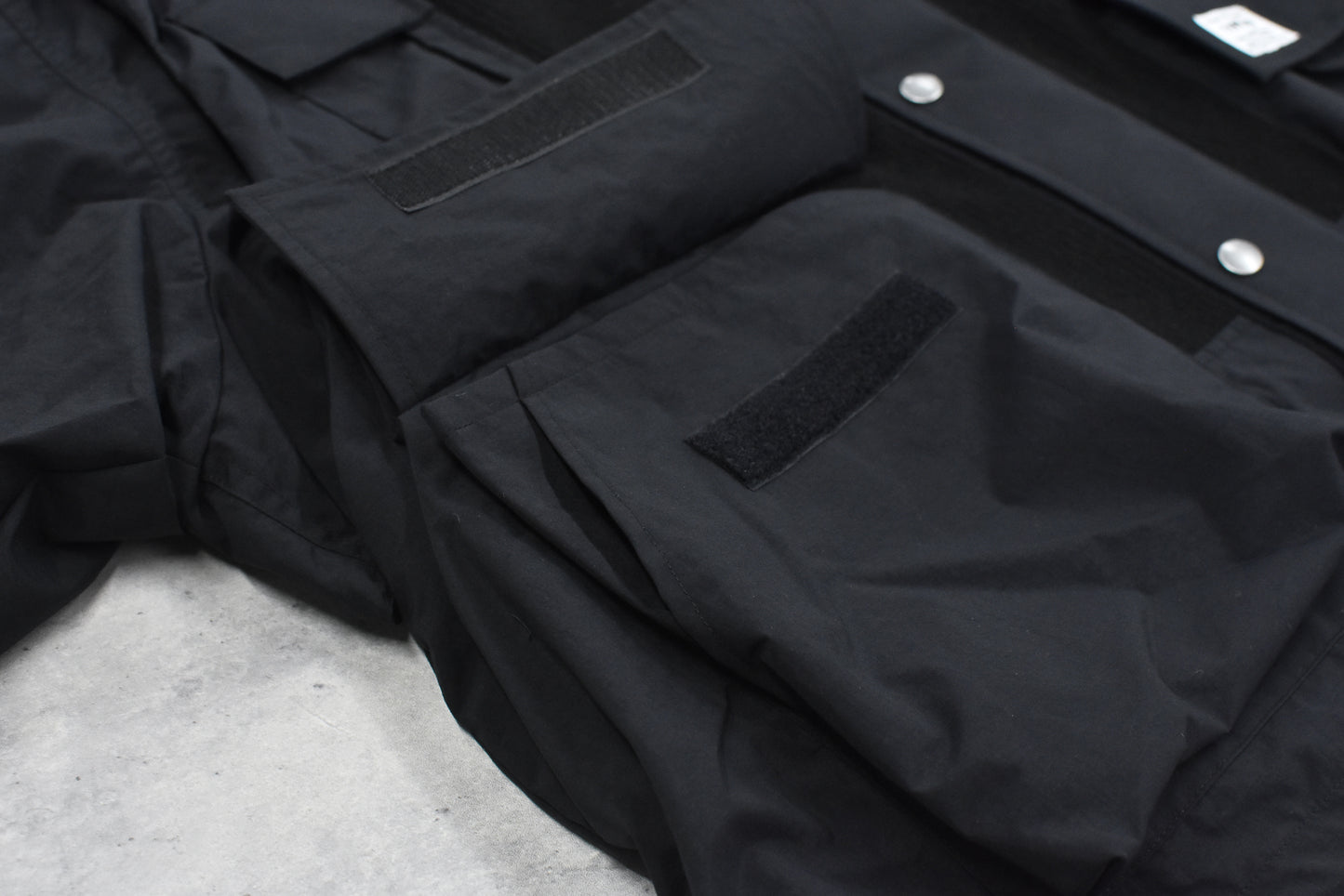 elephant TRIBAL fabrics / Hybrid Mountain JKT - BLACK