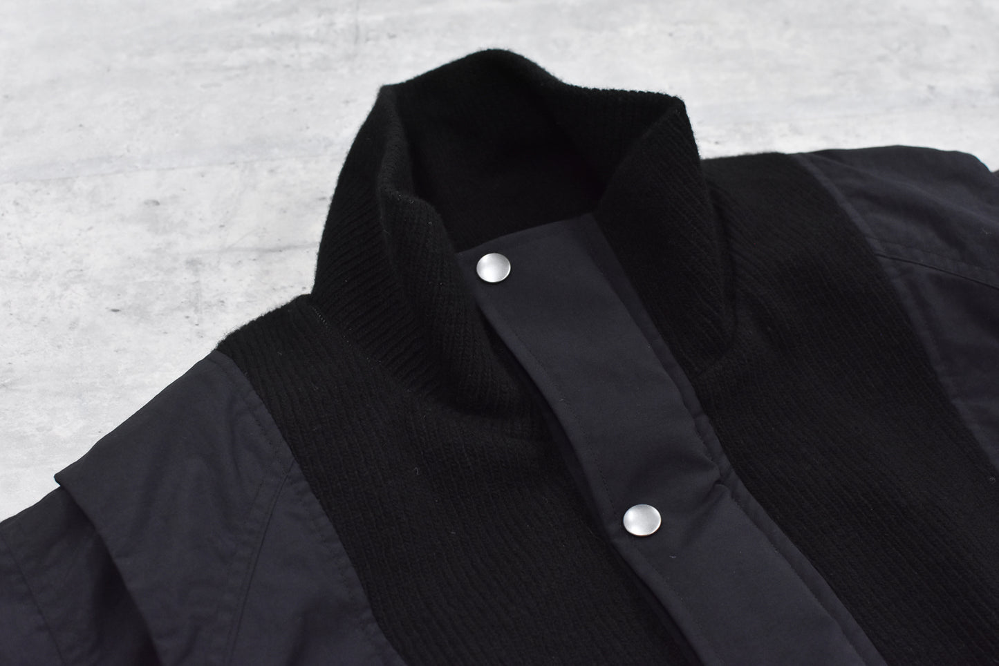 elephant TRIBAL fabrics / Hybrid Mountain JKT - BLACK
