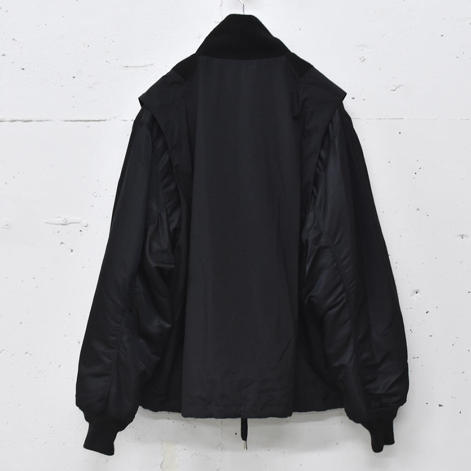 elephant TRIBAL fabrics / Hybrid Mountain JKT - BLACK