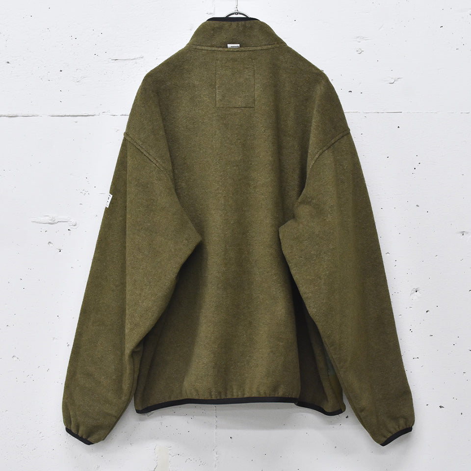 elephant TRIBAL fabrics / chaos boa blouson - KHAKI