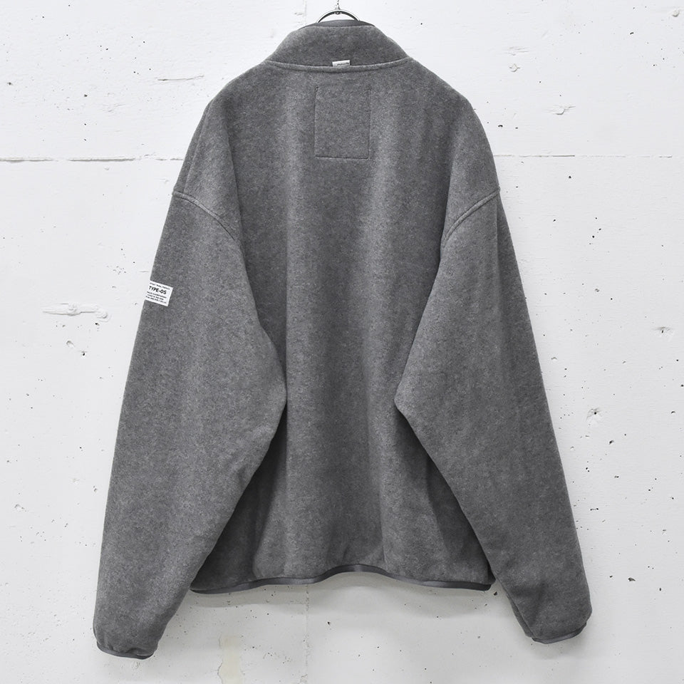 elephant TRIBAL fabrics / chaos boa blouson - GRAY