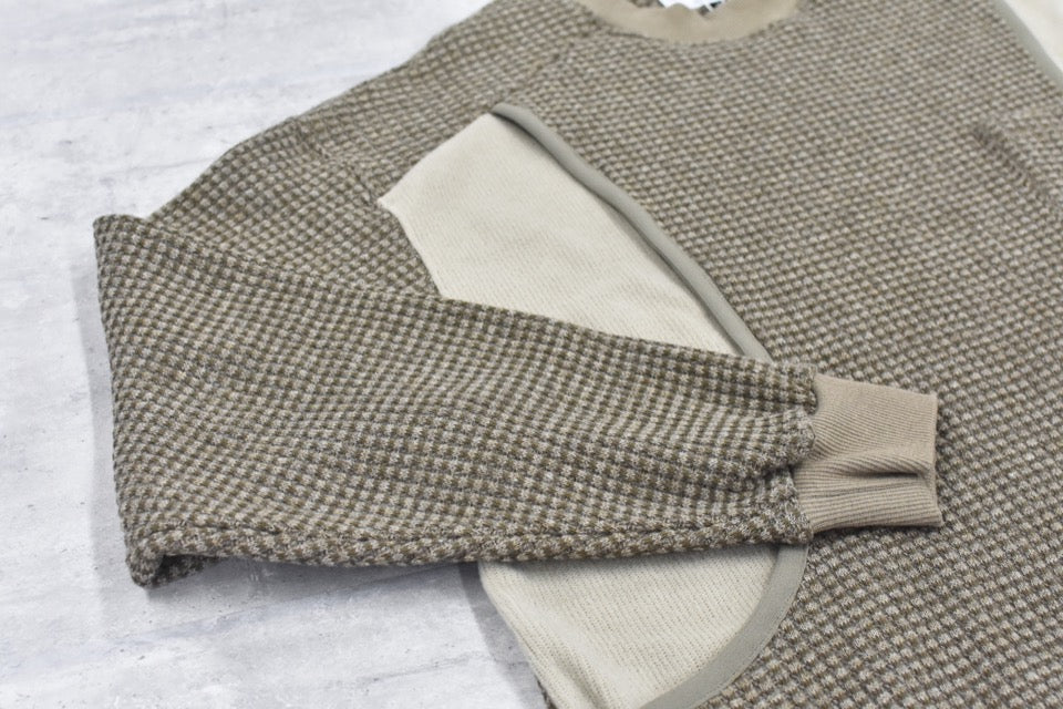 elephant TRIBAL fabrics / Hunting Thermal - KHAKI BEIGE