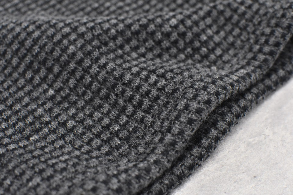elephant TRIBAL fabrics / Hunting Thermal - GREY BLACK