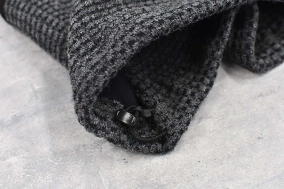 elephant TRIBAL fabrics / Hunting Thermal - GREY BLACK