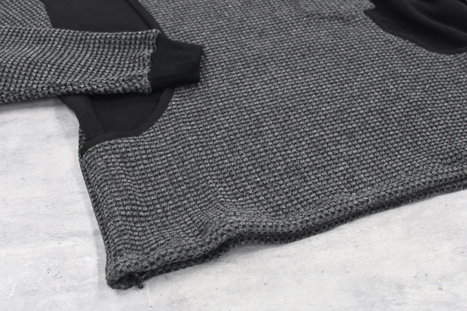 elephant TRIBAL fabrics / Hunting Thermal - GREY BLACK