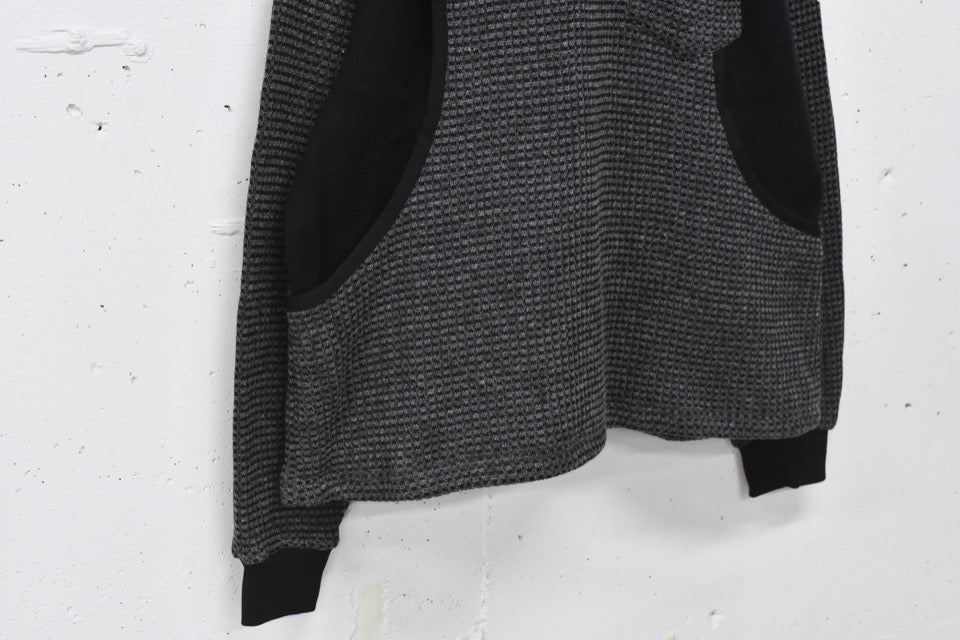 elephant TRIBAL fabrics / Hunting Thermal - GREY BLACK
