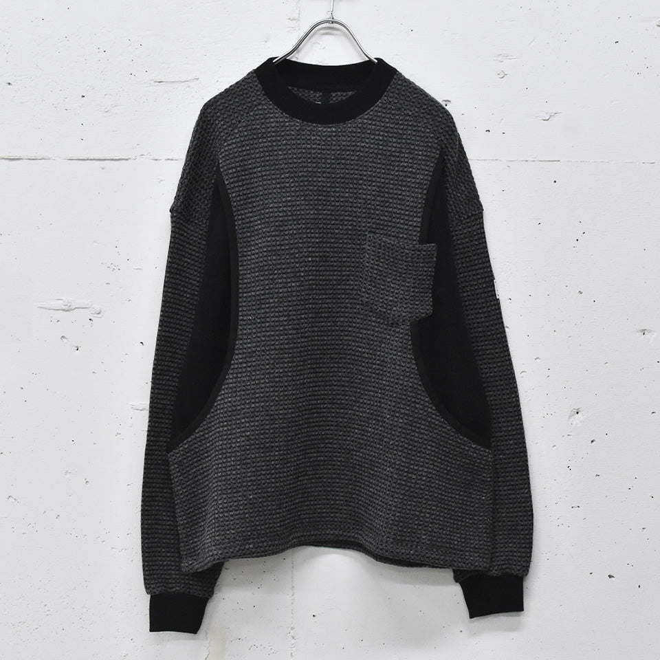 elephant TRIBAL fabrics / Hunting Thermal - GREY BLACK