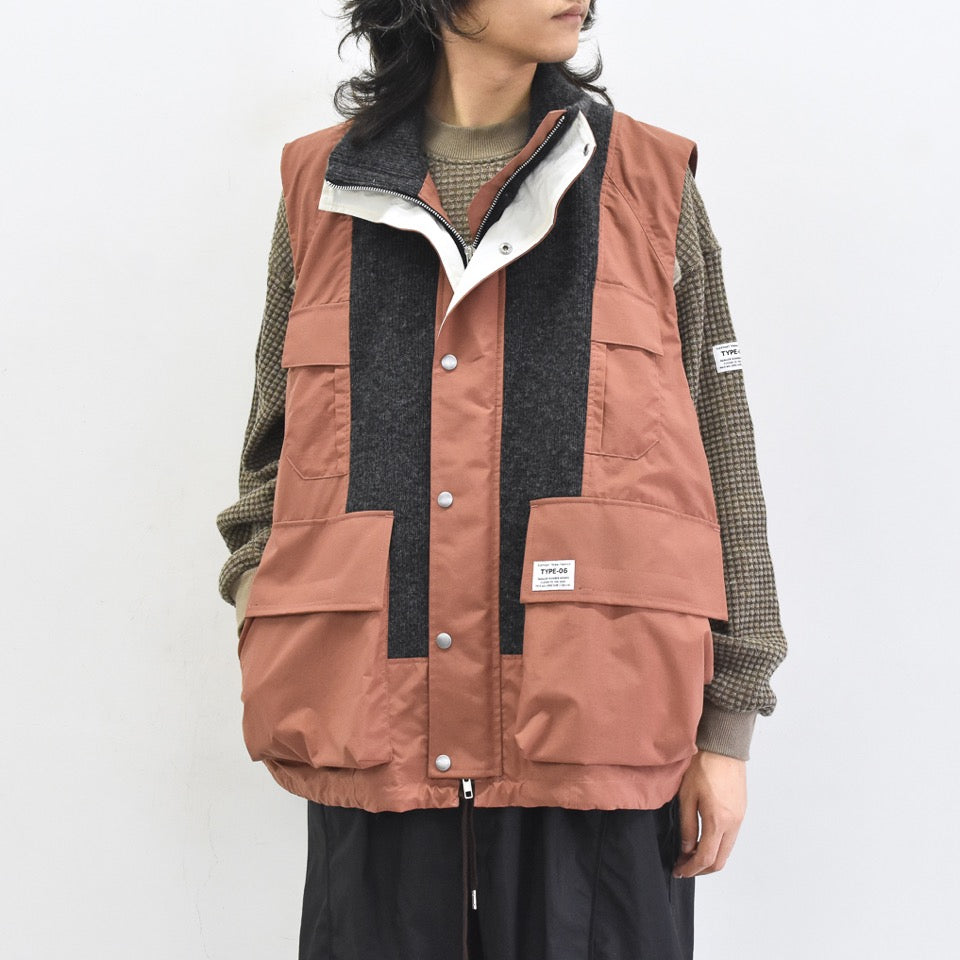 elephant TRIBAL fabrics / Hybrid Mountain JKT - MARSH ROSE