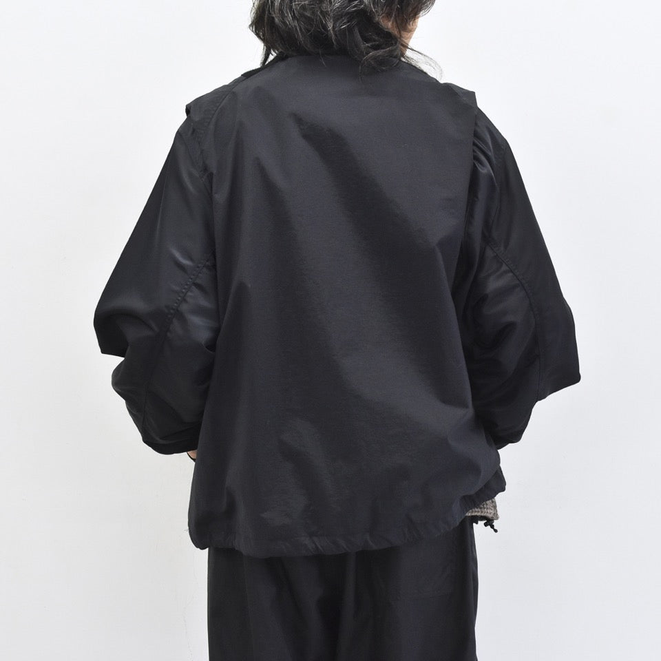 elephant TRIBAL fabrics / Hybrid Mountain JKT - BLACK
