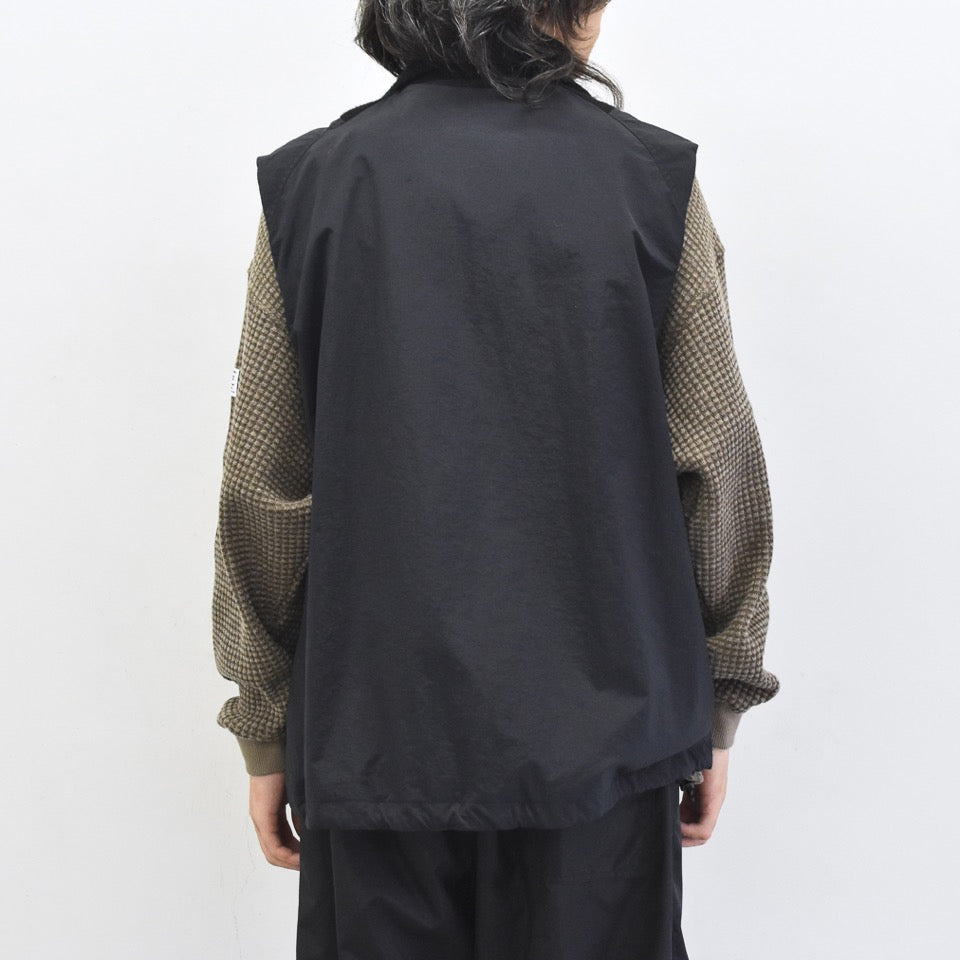 elephant TRIBAL fabrics / Hybrid Mountain JKT - BLACK