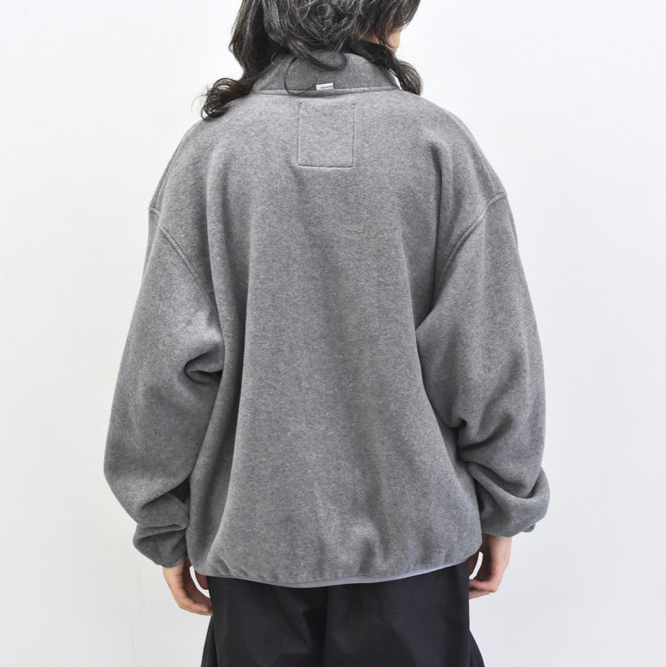 elephant TRIBAL fabrics / chaos boa blouson - GRAY