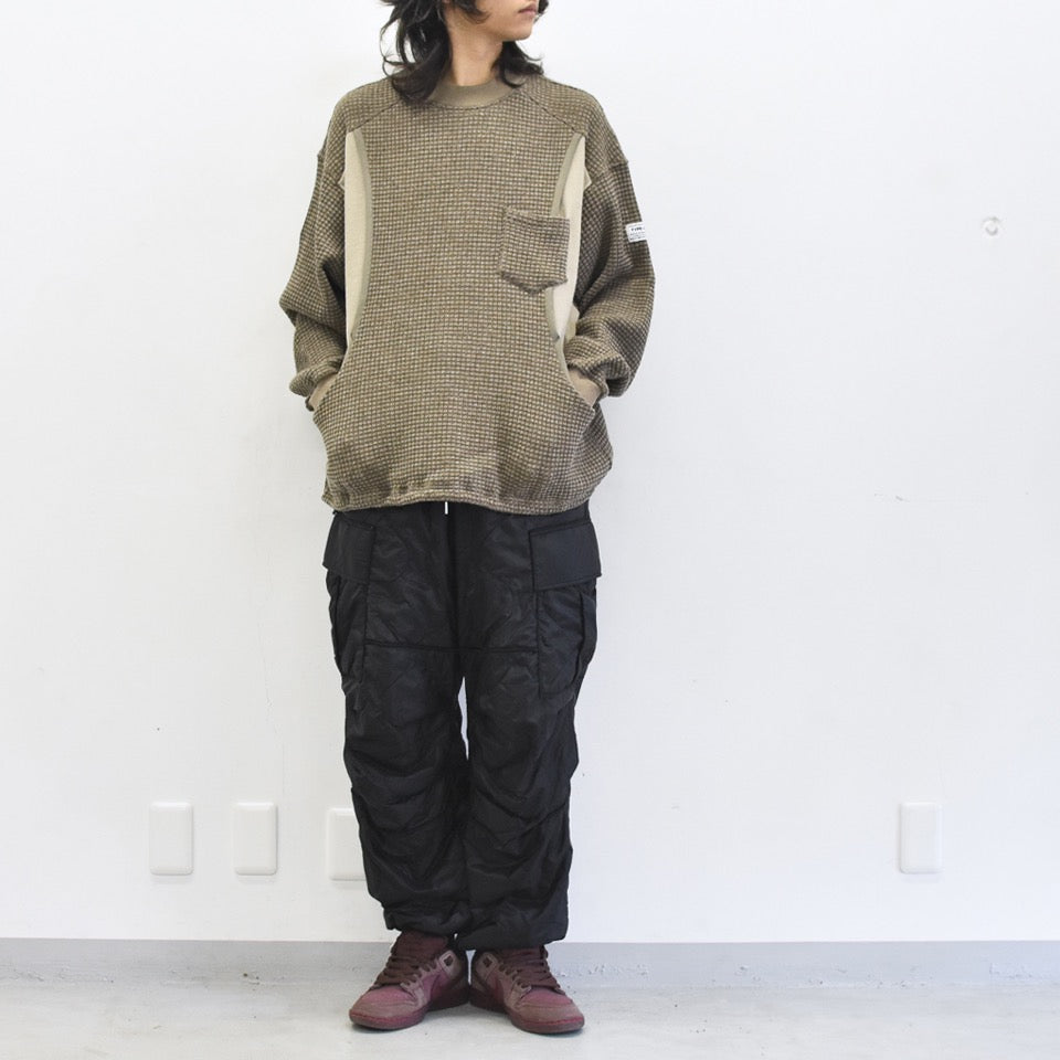 elephant TRIBAL fabrics / Hunting Thermal - KHAKI BEIGE