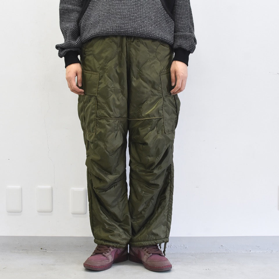 elephant TRIBAL fabrics / Cut Off Quilting Cargo Pants - KHAKI
