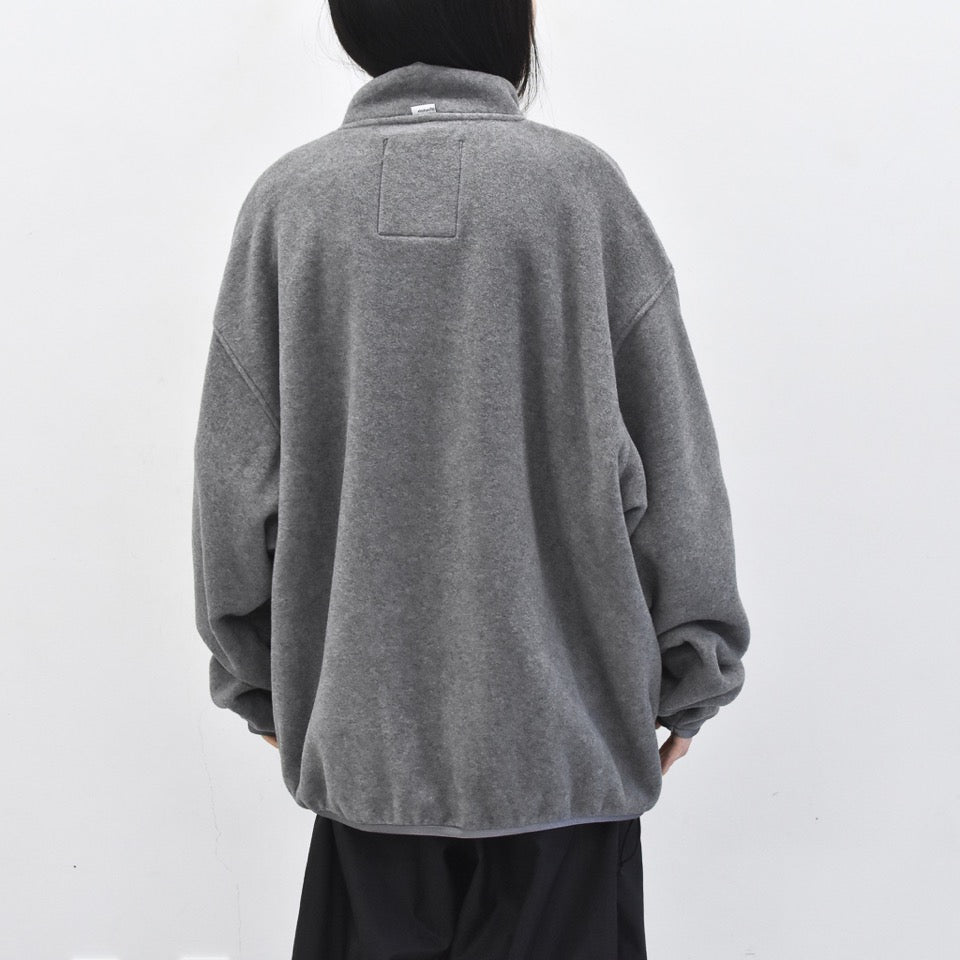 elephant TRIBAL fabrics / chaos boa blouson - GRAY