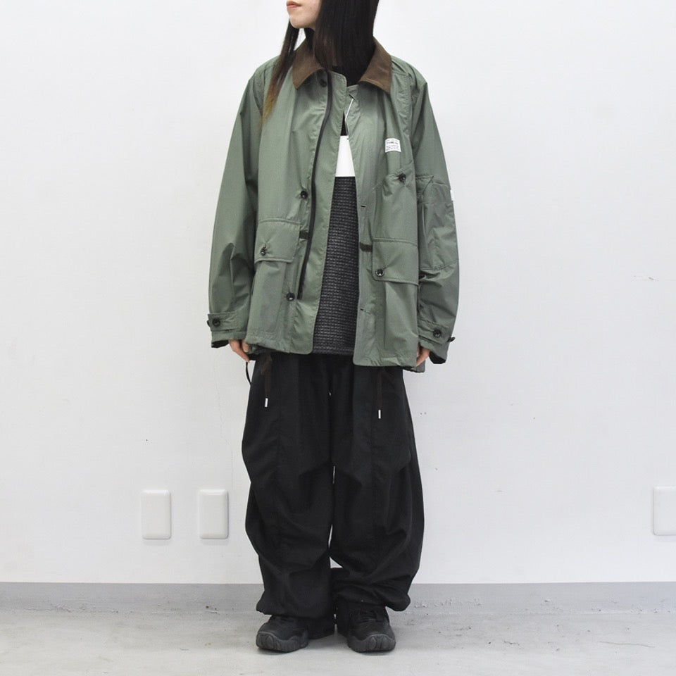 elephant TRIBAL fabrics / Shell Hunting JKT - CELADON