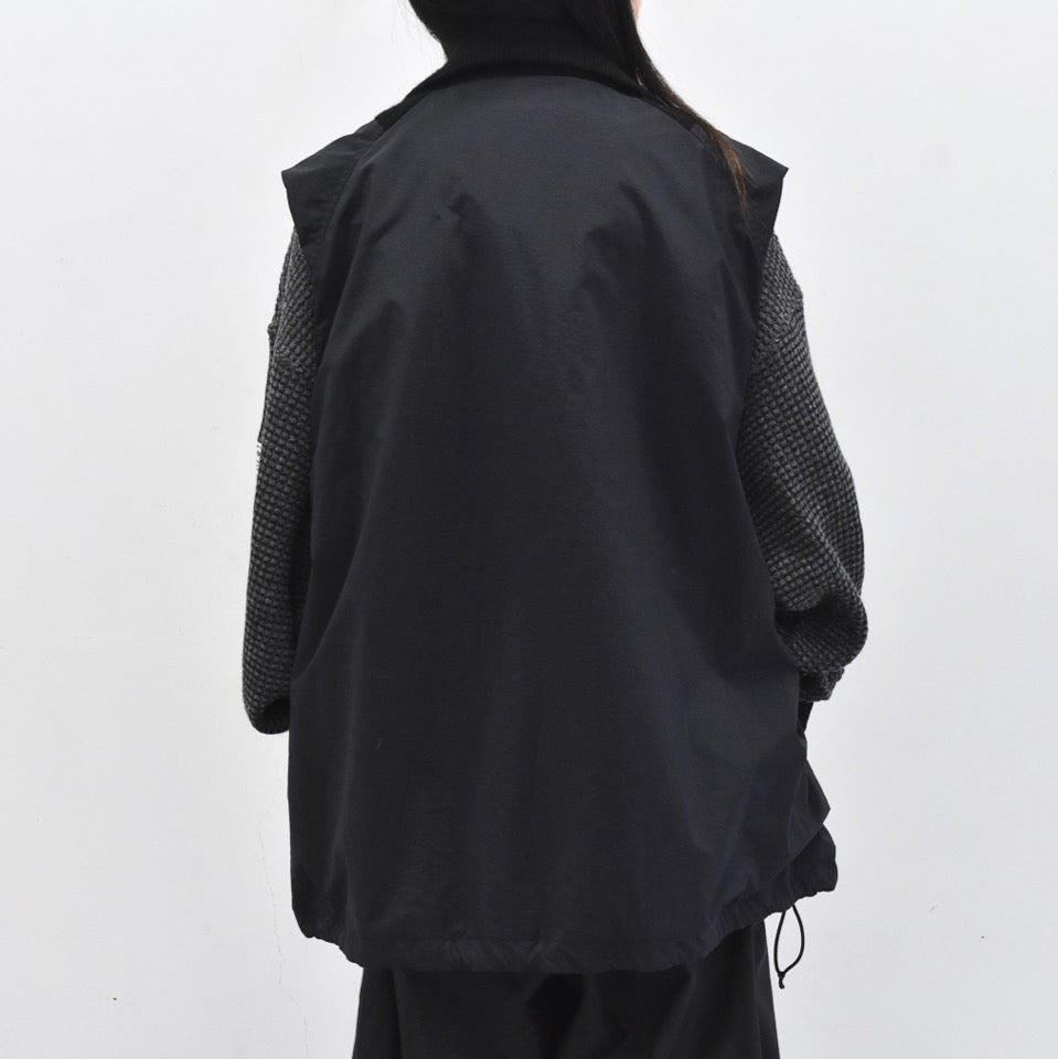 elephant TRIBAL fabrics / Hybrid Mountain JKT - BLACK