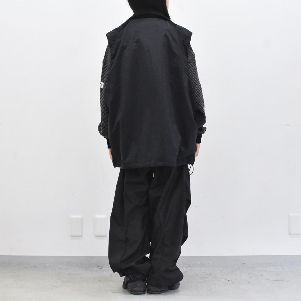 elephant TRIBAL fabrics / Hybrid Mountain JKT - BLACK