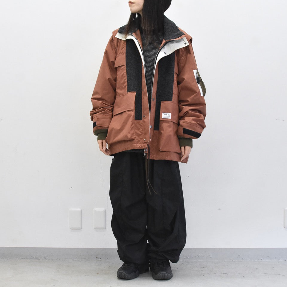 elephant TRIBAL fabrics / Hybrid Mountain JKT - MARSH ROSE