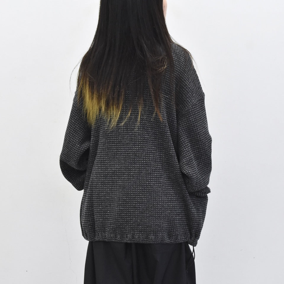 elephant TRIBAL fabrics / Hunting Thermal - GREY BLACK