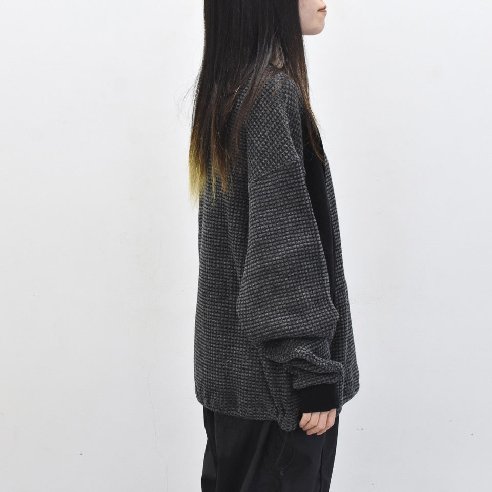 elephant TRIBAL fabrics / Hunting Thermal - GREY BLACK