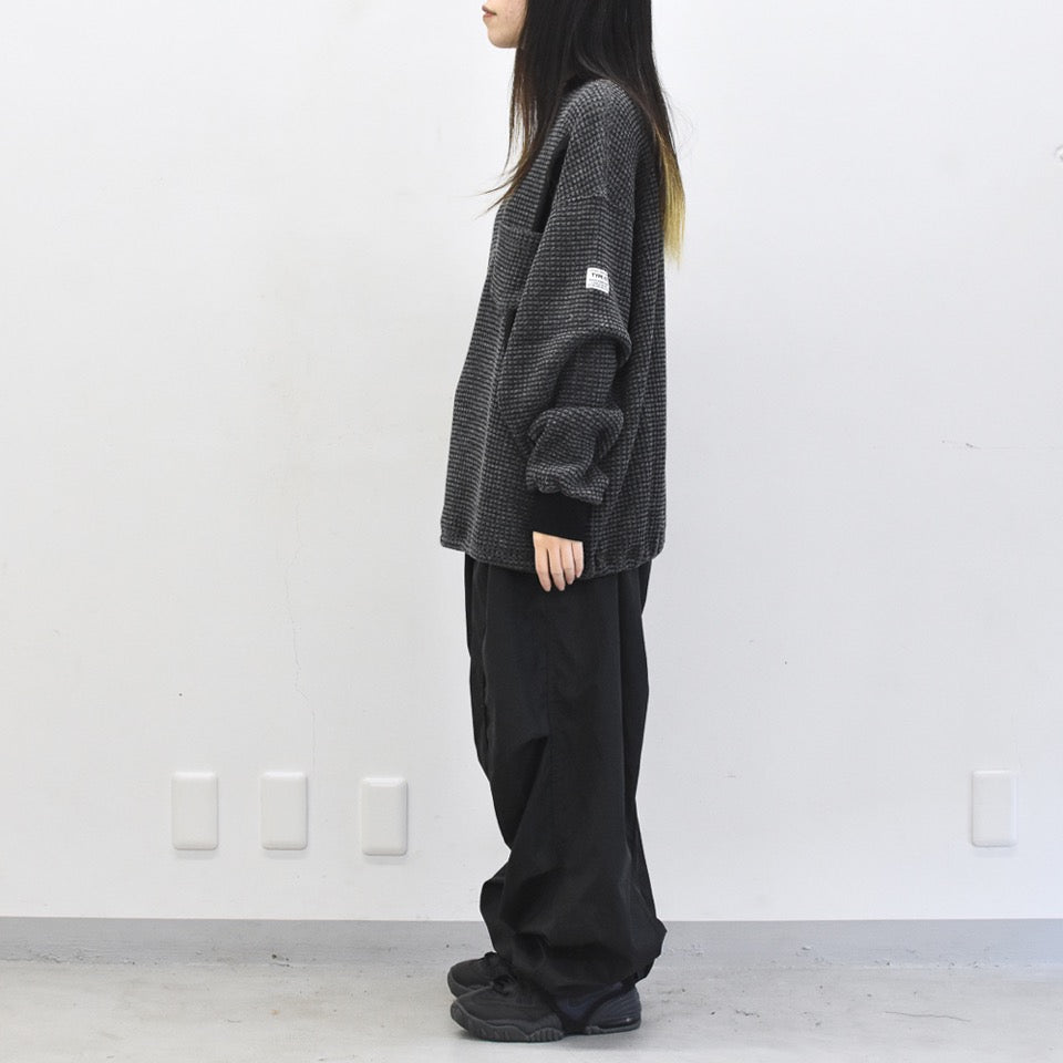 elephant TRIBAL fabrics / Hunting Thermal - GREY BLACK