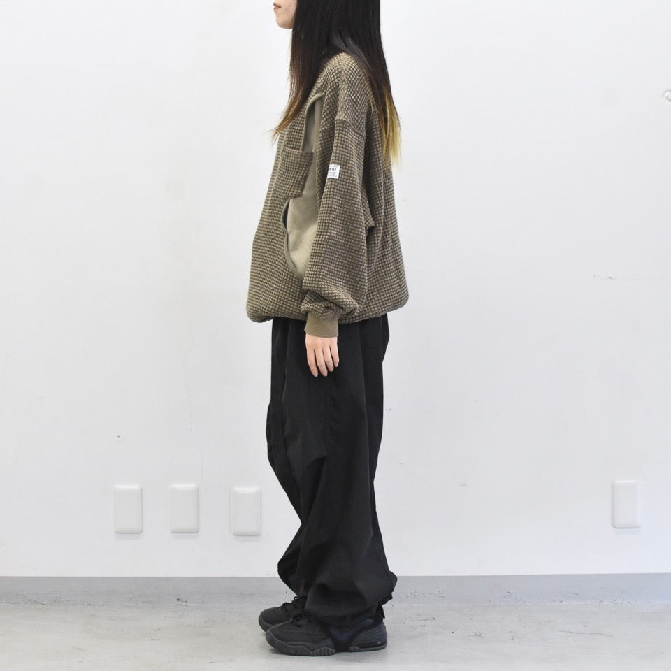 elephant TRIBAL fabrics / Hunting Thermal - KHAKI BEIGE