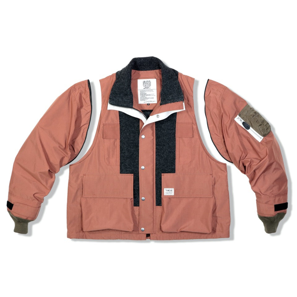 elephant TRIBAL fabrics / Hybrid Mountain JKT - MARSH ROSE