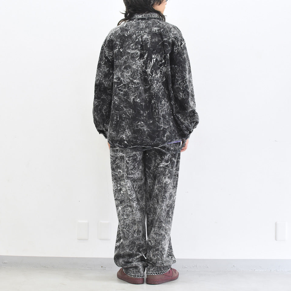 THE JEAN PIERRE / Grunge Denim Shirt - CONTRUST