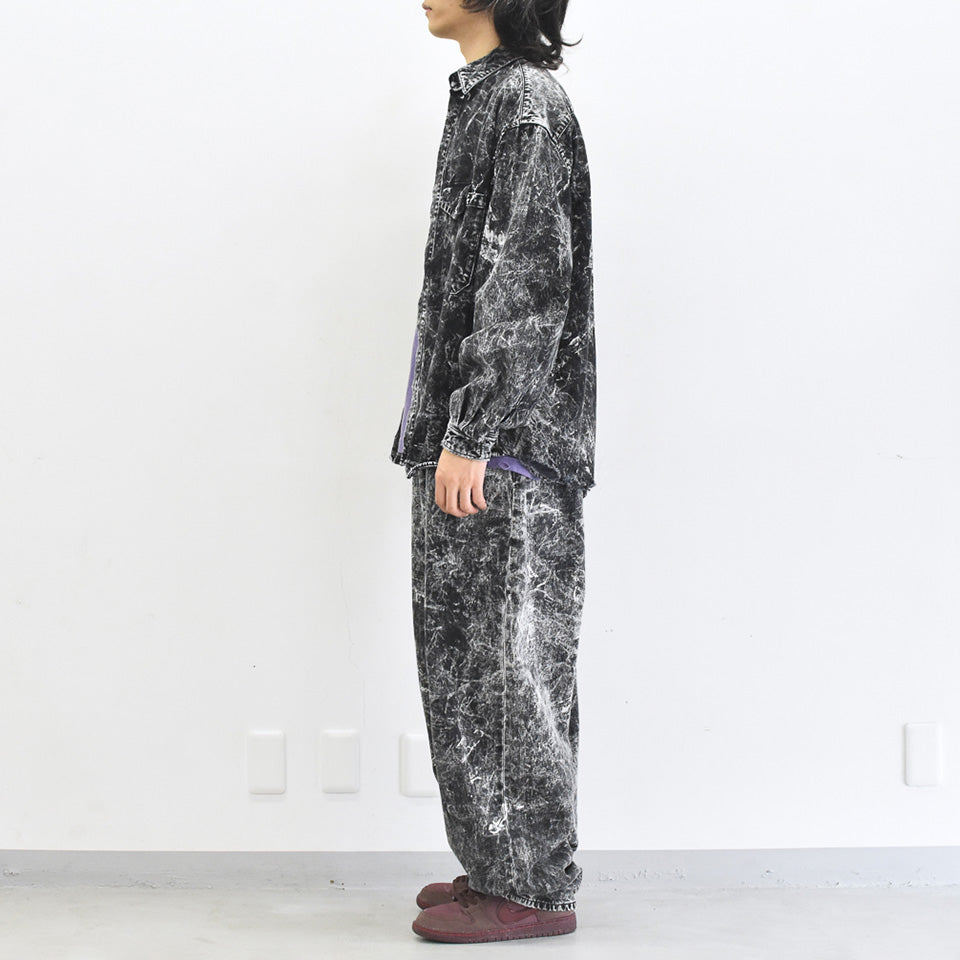 THE JEAN PIERRE / Grunge Denim Shirt - CONTRUST