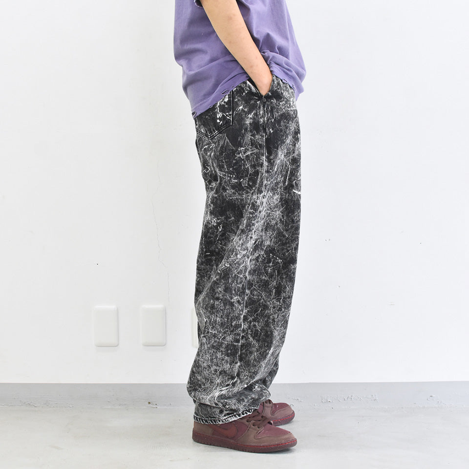 THE JEAN PIERRE / Extra Buggy Denim Trousert - CONTRUST