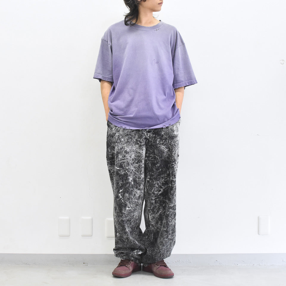 THE JEAN PIERRE / Extra Buggy Denim Trousert - CONTRUST