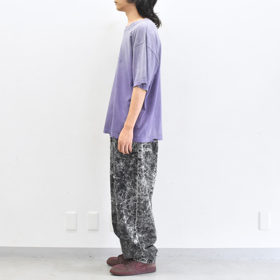 THE JEAN PIERRE / Extra Buggy Denim Trousert - CONTRUST