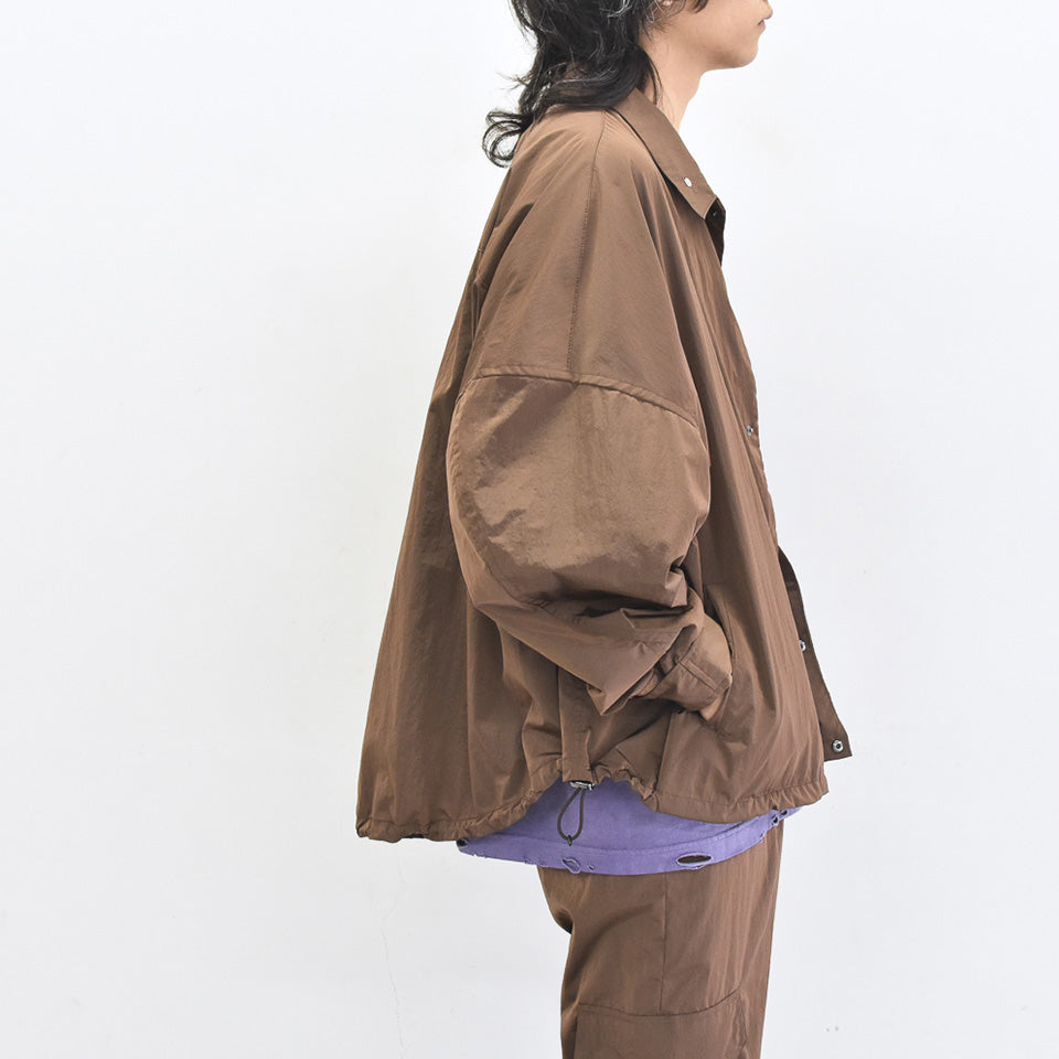 THE JEAN PIERRE / 11XL Coach Jacket - BROWN