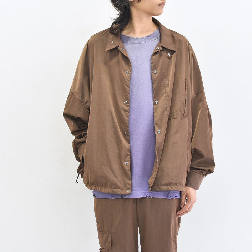 THE JEAN PIERRE / 11XL Coach Jacket - BROWN