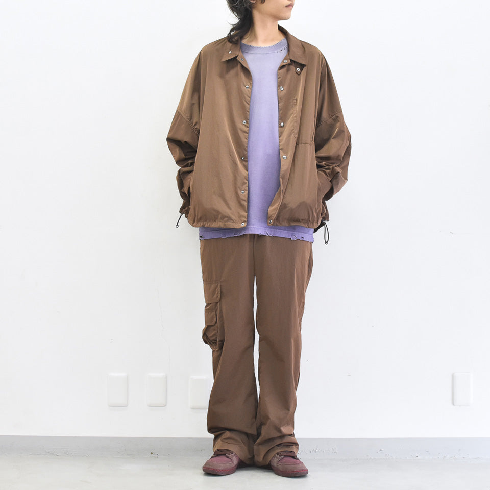 THE JEAN PIERRE / 11XL Coach Jacket - BROWN