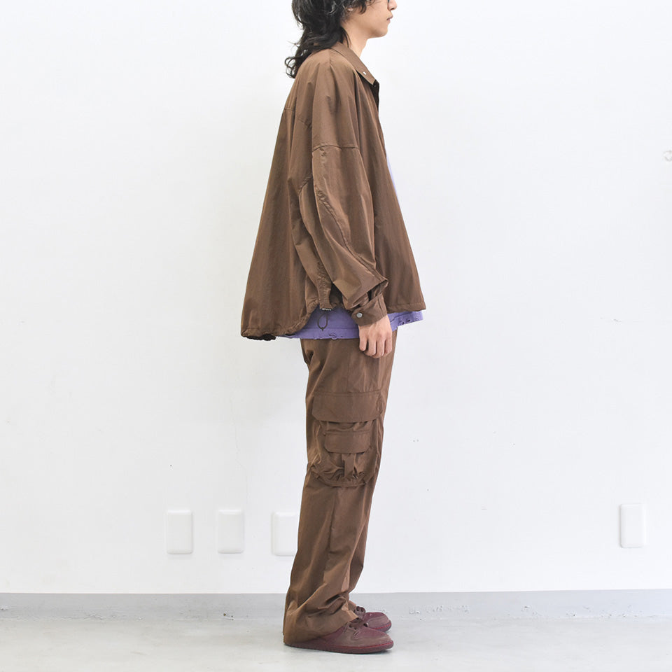 THE JEAN PIERRE / 11XL Coach Jacket - BROWN