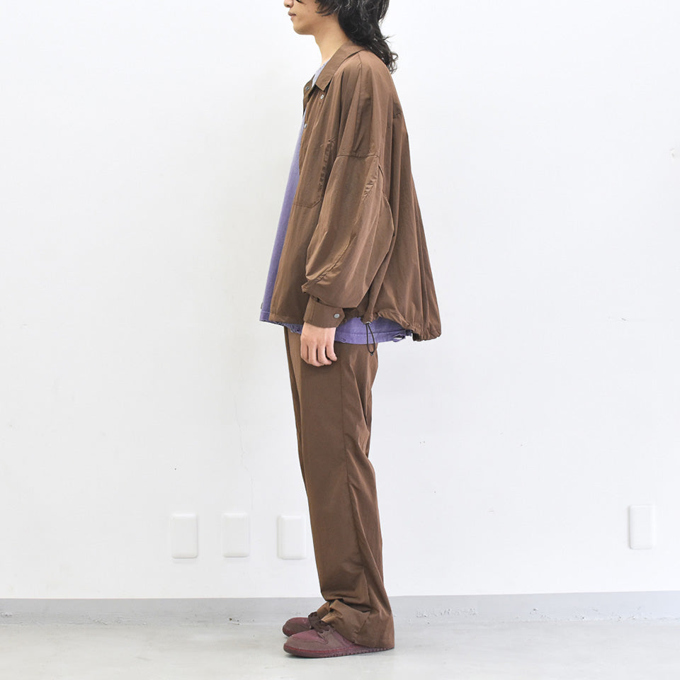 THE JEAN PIERRE / 11XL Coach Jacket - BROWN