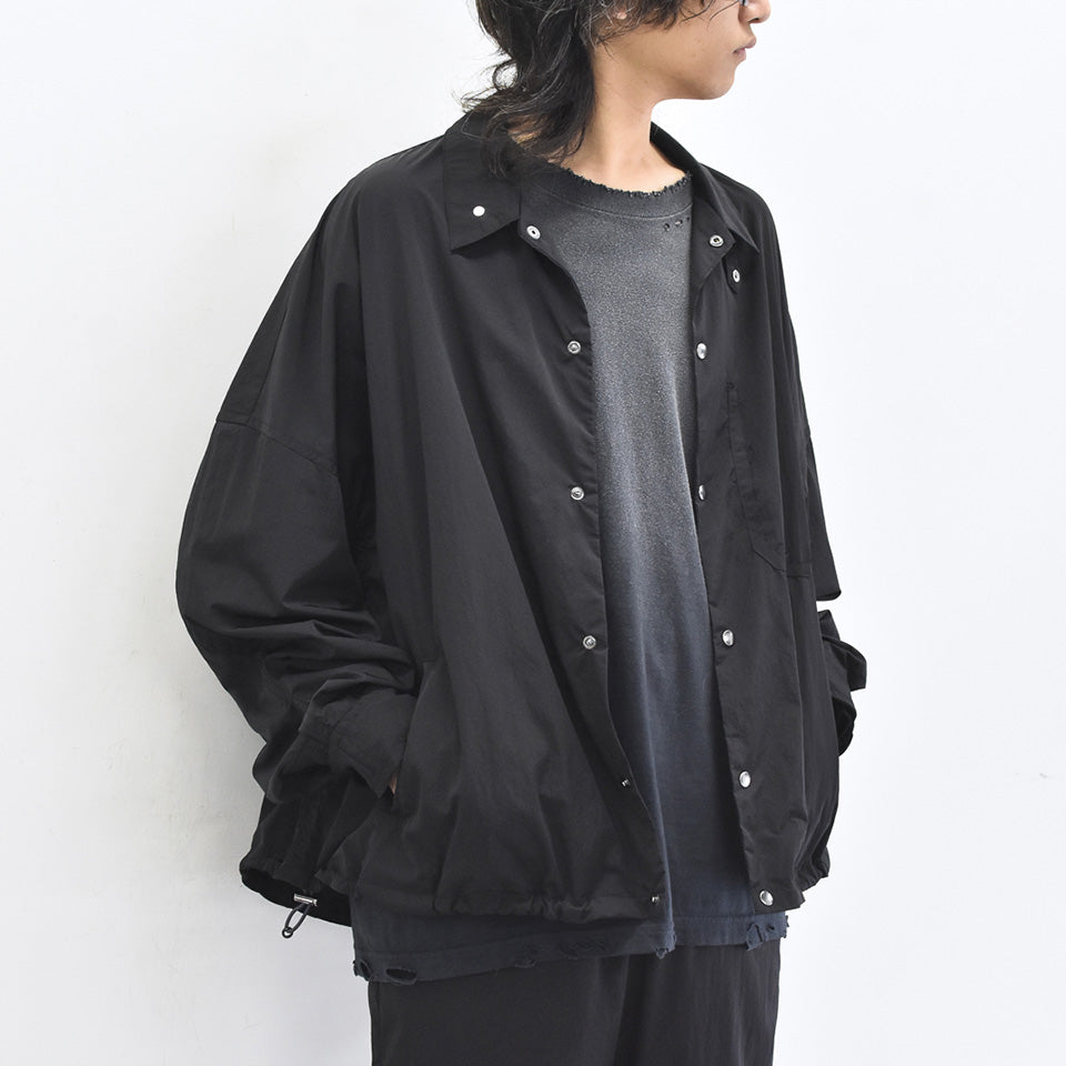 THE JEAN PIERRE / 11XL Coach Jacket - BLACK