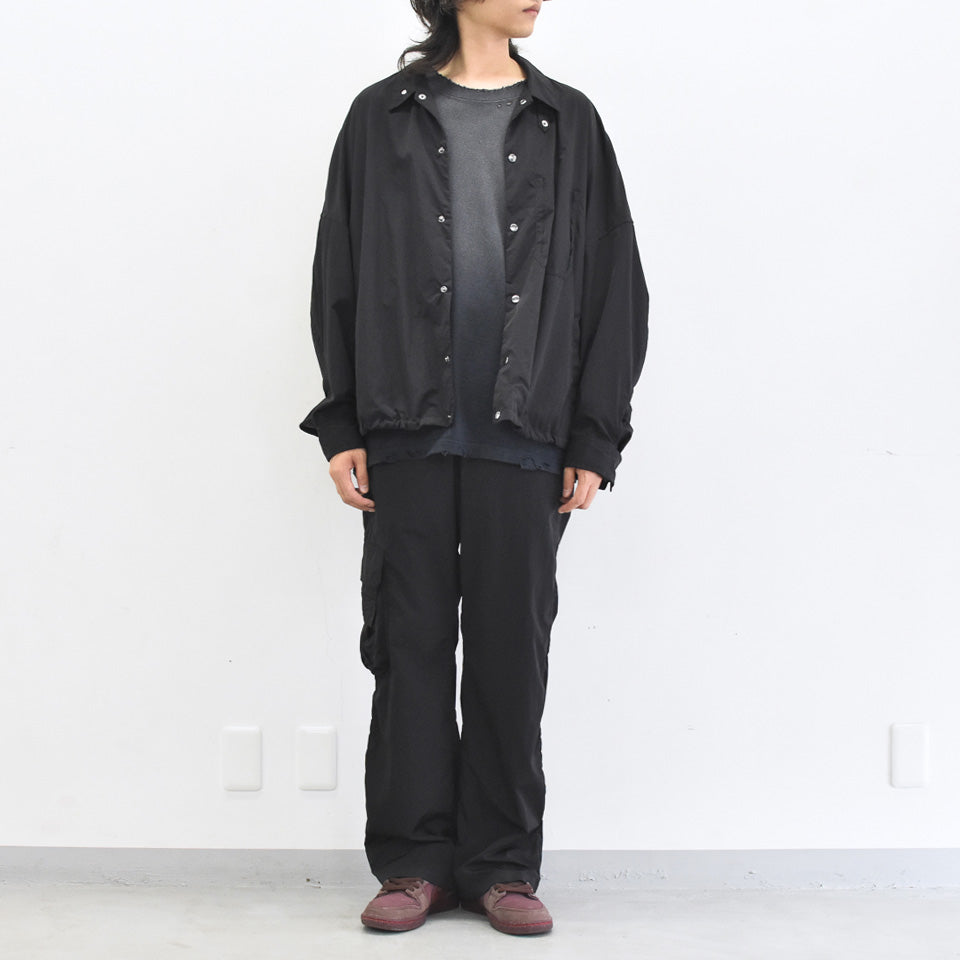 THE JEAN PIERRE / 11XL Coach Jacket - BLACK