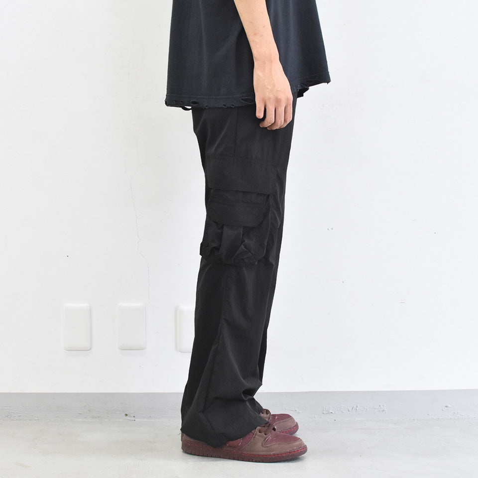 THE JEAN PIERRE / Semi Flair Cargo Trouser - BLACK