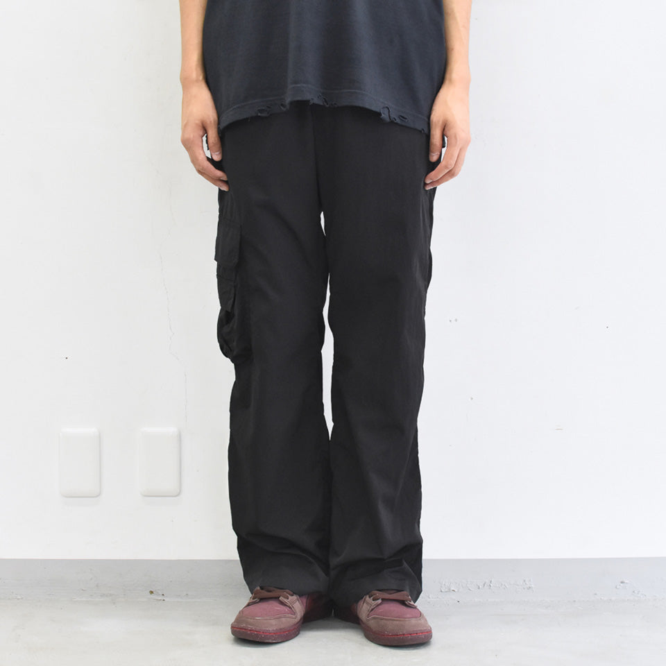 THE JEAN PIERRE / Semi Flair Cargo Trouser - BLACK