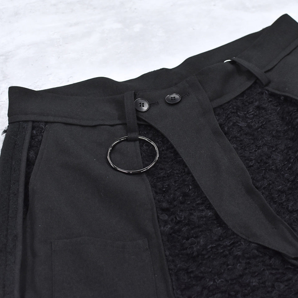 JUVENILE HALL ROLLCALL / 2118 INSIDEOUT FY SHORTS - BLACK