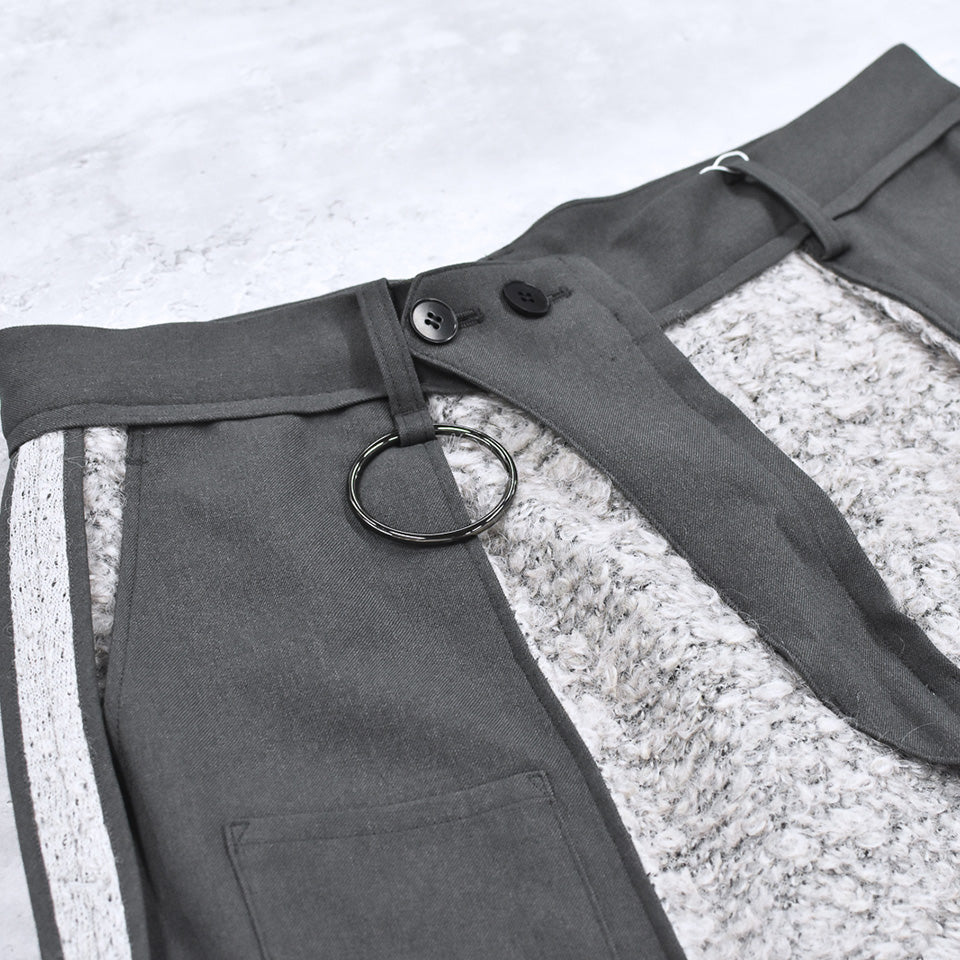 JUVENILE HALL ROLLCALL / 2118 INSIDEOUT FY SHORTS - GREY