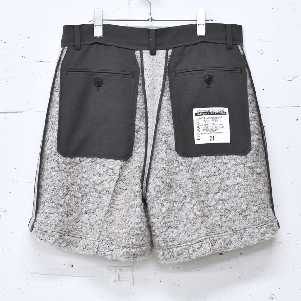 JUVENILE HALL ROLLCALL / 2118 INSIDEOUT FY SHORTS - GREY