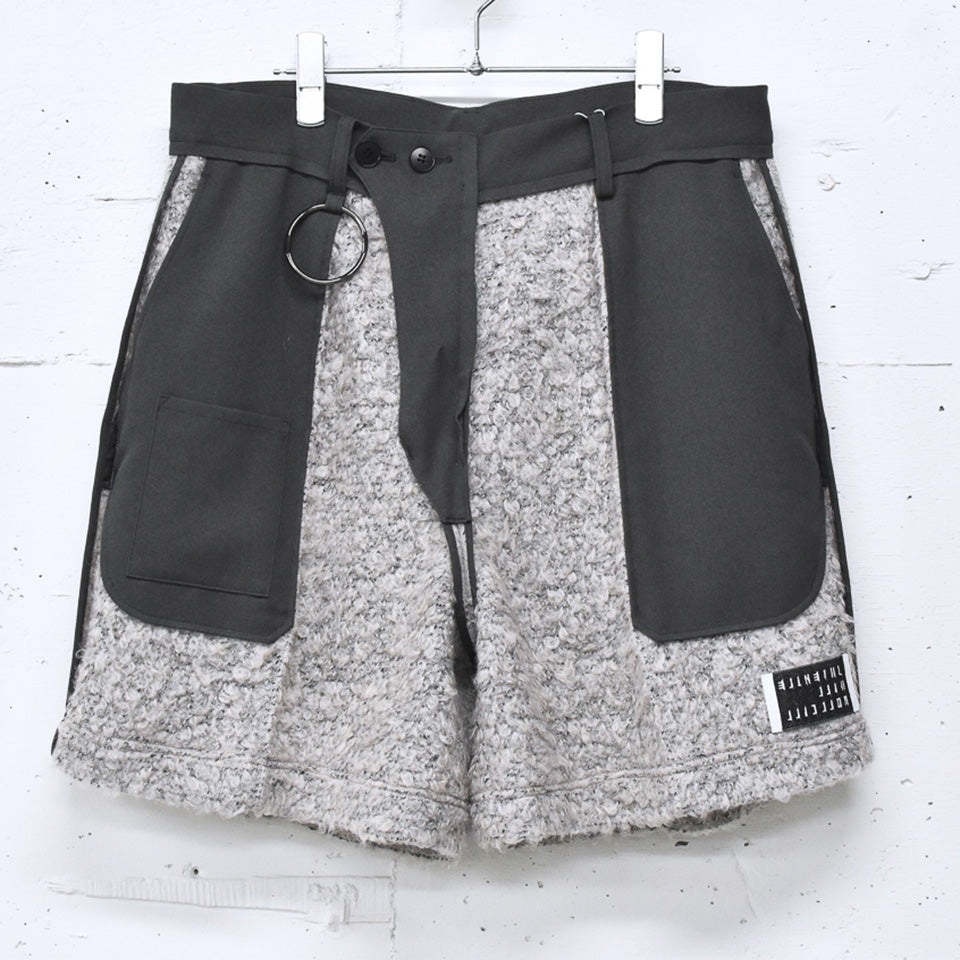JUVENILE HALL ROLLCALL / 2118 INSIDEOUT FY SHORTS - GREY